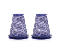 Compatible For Dyson CY18 CY22 CY23 CY24 CY25 CY26 CY27 CY28 DY75 DY77 DY78 Vacuum Cleaner HEPA Filter Accessories Spare Parts (Color : 2pcs)