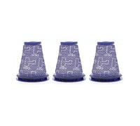 Compatible For Dyson CY18 CY22 CY23 CY24 CY25 CY26 CY27 CY28 DY75 DY77 DY78 Vacuum Cleaner HEPA Filter Accessories Spare Parts (Color : 3pcs 01)