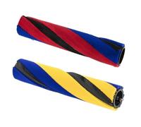 Compatible For Dyson，Gen5 V8/V10 Slim V12 Detect Slim V15S, Scratch Soft Roller Brush Rod(2set)