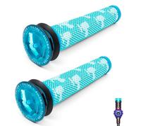 Compatible for Dyson Pre Motor Filter V10 Optic V10 Konical (2 Pack) | Washable Hoover Filter Replacement To Help Restore Lost Suction And Reduce Dusty Smells, Compatible for SV55.