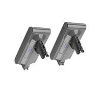 ，Compatible for Dyson， V10 Battery 25.2V Vacuum Cleaner Replacement Battery 6800mAh V10 Absolute Fluffy Cyclone SV12 Battery Li-ion(25.2V 6800mAh 2PCS)