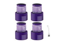 Compatible for Dyson， V10 Cyclone Series, V10 Absolute, V10 Animal, V10 Total Clean, SV12, Replace Part No. 969082-0(4Pcs)