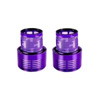 ，Compatible for Dyson， V10 SV12 Cyclone Absolute Animal Total Clean Washable Post Filter Replacement Vacuum Cleaner Part Accessory(2PCS)
