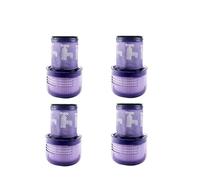 Compatible For Dyson V12 Cyclone Cordless。 Vacuum Cleaner Accessories Post Motor Hepa Filter Replacement Parts (Color : 4pcs)