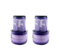 Compatible For Dyson V12 Cyclonic Cordless Vacuum Cleaner Accessories Rear Motor Hepa Filter Replacement Parts (Color : 2pcs)