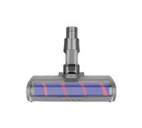 Compatible For Dyson V6 DC58 V7 V8 V10 V11 V15 Vacuum Cleaners With LED Headlights Replacement Floor Brush Head Soft Roller Brush Accessory(Light green)