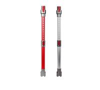 Compatible for Dyson V7 V8 V10 V11 V15 for Cordless Vacuum Cleaners Extension Pole Quick Release Tube Adjustable Length Extension Pole 45cm to 69cm(1PCS red)