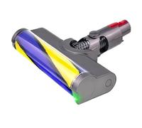 Compatible For Dyson V7 V8 V10 V11 V15 V6 V12Slim SV18 V10Slim G5 Cordless Vacuum Cleaners Eguipped With LED Soft Roller Cleaner Head(V10V11V15)