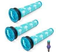 Compatible for Dyson Washable Pre Motor Filter V10 Optic SV55 (3 Pack) | Washable Vacuum Filter Replacement Helps Restore Lost Suction And Reduce Dusty Smells, Compatible for V10 Konical.