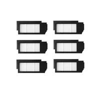 Compatible for ECOVACS，Compatible for DEEBOT，X1 Omni Dustbin Filter for T10 Dirt Collection Robot Vacuum Cleaner Spare Accessories Parts Dust Box(6 Filters)