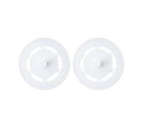 ，Compatible for Ecovacs，Compatible for Deebot，X2 Pro/X2 Omni Robot Vacuum Cleaner(2pcs White)