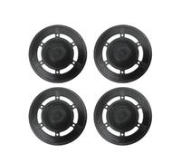 ，Compatible for Ecovacs，Compatible for Deebot，X2 Pro/X2 Omni Robot Vacuum Cleaner(4pcs Black)