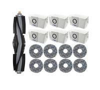 Compatible For Ecovacs Deebot X1 OMNI T10 TURBO Vacuum Cleaner Robot Filter Side Brush Cleaning Cloth Spare Parts Dust Box Accessories (Color : D)