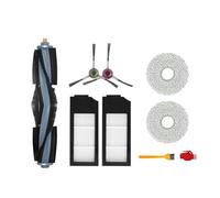 Compatible For Ecovacs Deebot X1 OMNI T10 TURBO Vacuum Cleaner Robot HEPA Filter Main Side Brush Cleaning Cloth Spare Parts Accessories (Color : C)