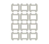 Compatible for Ecovacs W2S/W2S PRO. Window Cleaning Robot Replacement Parts - 12 Washable Mop Cloth Cleaning Cloths.