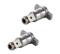Compatible for - Electric Brushless Impact Wrench Shaft Accessories: Single/Dual Use Cordless Wrench Socket Adapter, Power Drill Tool Accessories(2Pcs)