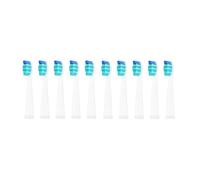 Compatible for Electric Toothbrush Head, 6 Pack Soft Bristles for Gentle Cleaning and Plaque Removal(10pcs White)