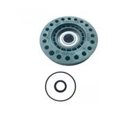 Compatible for Electrolux Zanussi Washer Drum Bearing Support Kit | Front and rear drum bearing supports, uncovered type, fits 1460124 & 1460125(1460124)