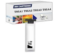 Compatible for Epson T05A1 T05A2 T05A3 T05A4 Ink Cartridge High Capacity 420 ML Replacement To Use With WF-C878R WF-C878RDWF WF-C879R WF-C879RDTWFC WF-C879RDWF Print Black*1