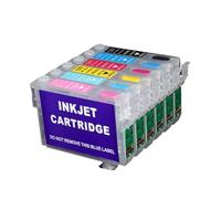 Compatible for Epson T0791 T0792 T0793 T0794 T0795 T0796 Refillable Ink Cartridge with ARC Chip