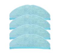 Compatible for Everybot for Q5 Robotic Vacuum Cleaner Part Microfiber Cloth Rag Replacement Spare Parts Mop Cloths(4 Pack)