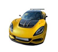 Compatible for Exige V6 Cup 430 380 Sport Frp Front Access Panel Glass Fiber Front Hood Unpainted Bumper Engine Panel Car Trim