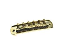 Compatible for Fender, 9.5 Radius Guitar Bridge Set | Stage studio, stable tuning, easy install, 9.5 radius bridge set, DIY repair, replacement part(52.5mm GD)