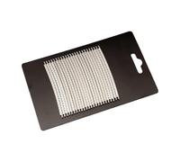 Compatible For Fender Guitar, 2.4mm Stainless Steel Fret Wire Set | 2.4mm size, medium gauge design, 24-piece set, stainless steel