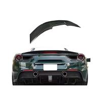 Compatible For Ferrari 488 GTB Real Carbon Fiber Racing Rear Trunk Lip Spoiler Wing Bodykit