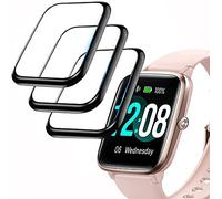 Compatible for Fitpolo Smartwatch Screen Protector, [3 Pack] onetuo Full Coverage Screen Protector Protective Cover Saver Compatible for Fitpolo Smart Watch (3 pack)