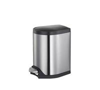 Compatible For Foot-operated Stainless Steel Trash Can, High-grade Silent Slow Drop Deodorant Office, Kitchen Household Cover(A)
