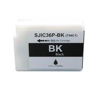 Compatible For For EPSON CW-C6000Ae C6000Pe C6500Ae C6500Pe Color Label Printer Pigment Ink, 1~12pcs SJIC36P T44C1 Ink Cartridge(BK)