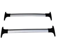 Compatible For Ford Ecosport 2013 2014 2015 2016 2017 Aluminium Alloy Roof Rack Side Rails Bars Outdoor Travel Luggage Cover Car Styling(Silver)