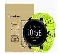 Compatible for Fossil Carlyle Hr Band, Blueshaw Silicone Replacement Wristbands Sport Strap with Metal Buckle for Fossil Men's Gen 5 Carlyle/Fossil Garrett Gen 5 / Fossil Gen 4 Explorist Hr (Green)