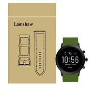 Compatible for Fossil Carlyle Hr Band, LvBu Quick Release Classic Silicone Sport Replacement Straps Compatible for Fossil Men's Gen 5 Carlyle (Green)