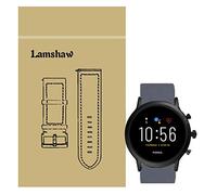 Compatible for Fossil Carlyle Hr Band, LvBu Quick Release Classic Silicone Sport Replacement Straps Compatible for Fossil Men's Gen 5 Carlyle (Grey)