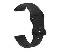 Compatible for Fossil Carlyle Hr Bands, Blueshaw Sport Silicone Replacement Strap for Fossil GEN 5 Carlyle HR/Fossil Garrett Gen 5 / Fossil Gen 4 Explorist HR (Black)