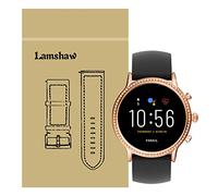 Compatible for Fossil Julianna Hr Bands, LvBu Sport Silicone Replacement Strap for Fossil GEN 5 SMARTWATCH - Julianna HR (Black)