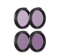 Compatible for Freewell, ND/PL Filter Kit 4-Pack ND8PL ND16PL ND32PL ND64PL for DJI Osmo Action 5 Pro Action 4 Action 3 Camera Lens Accessories