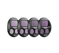 Compatible For Freewell Split ND Filters Kit Compatible For DJI Mavic 4 Pro Drones Lens 4 Pack Filter ND4 To ND64 Light Control Photography Accessories