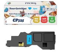 Compatible for Fuji Xerox CP325 Toner Cartridges Work for Fuji Xerox Apeos C325z C325dw ApeosPrint C325dw C328 Printers, with Chip, High Yield 5000 Pages, High-Definition Printing (1 Pack Cyan)