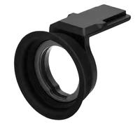 Compatible For Fujifilm X-S20/X-S10/X-T200 - Long Soft Viewfinder Eyecup (Black Hook-On Design)