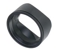 Compatible For Fujifilm X100 Series/X70-49mm Metal Lens Hood + MC UV Filter Protector Set(Black hood)