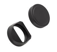 Compatible For Fujifilm X100VI/X100V - Square Metal Lens Hood Thumb Grip Kit With Cap(1)