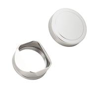 Compatible For Fujifilm X100VI/X100V - Square Metal Lens Hood Thumb Grip Kit With Cap(2)
