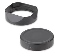 Compatible For Fujifilm XF 35 18mm Metal Lens Hood | Square bayonet mount, protective cap included, fits F1.4 & F2 R WR lenses