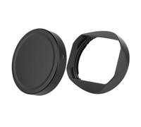 Compatible For Fujifilm XF 56mm F1.2 R WR MKII Lens Hood | Square Bayonet Metal Construction, Comes With Matching Protective Cap