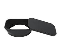 Compatible For Fujifilm XF14mm XF18-55mm 58mm Metal Lens Hood | Threaded metallic baffle suppresses stray light flare for outdoor wide-angle shooting