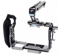 Compatible For Full Camera Cage Kit With Top Handle For Sony FX3 & FX30, Unrestricted Access(W Top Handle-G)