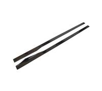 Compatible For G14 G15 G16 840i 850i M850i 2 Door/4 Door 2019-2023 ABS Black Car Bumper Side Skirt Spoiler Protector Cover(Four-door)